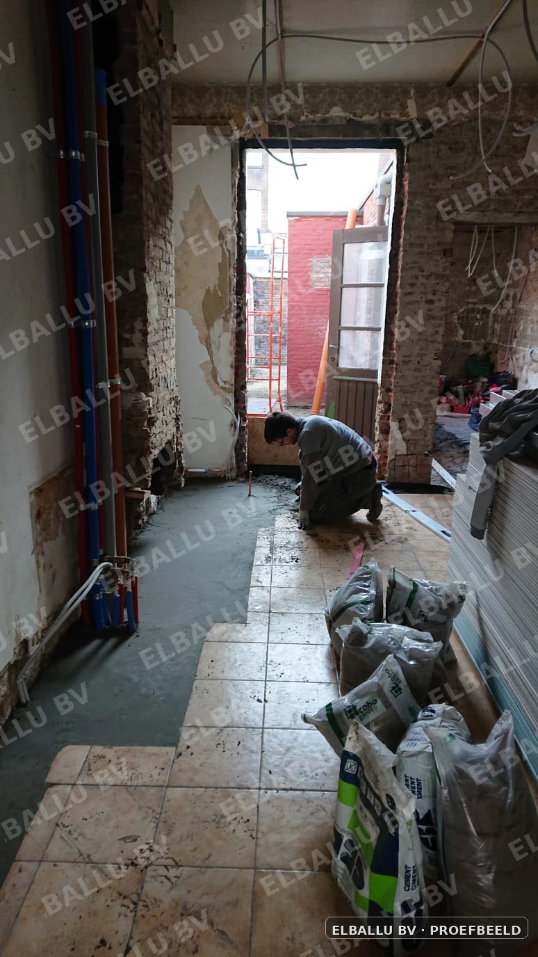 Living tijdens de totaalrenovatie